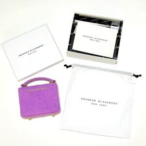 Brandon Blackwood: Purple Terrycloth Mini Kendrick Trunk